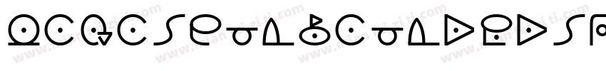 LogoSCUnboundedSans Regula字体转换